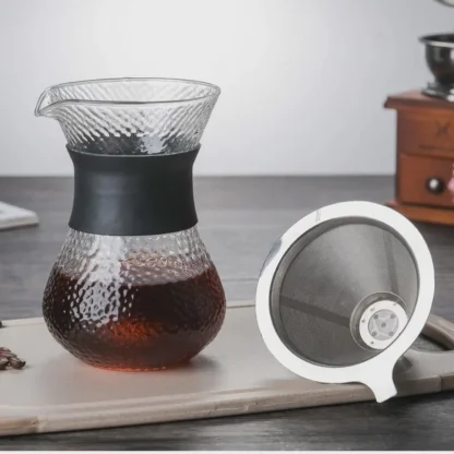 Glass Pour Over Coffee Pot