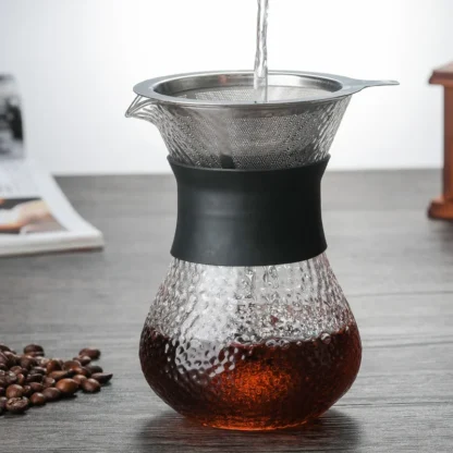 Glass Pour Over Coffee Pot - Image 3