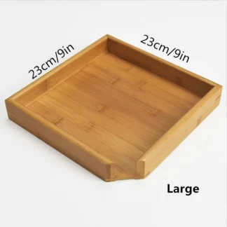 Rectangular Bamboo Puer Tea Tray Large