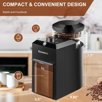 Electric Coffee Grinder With 28 Settings - Image 6