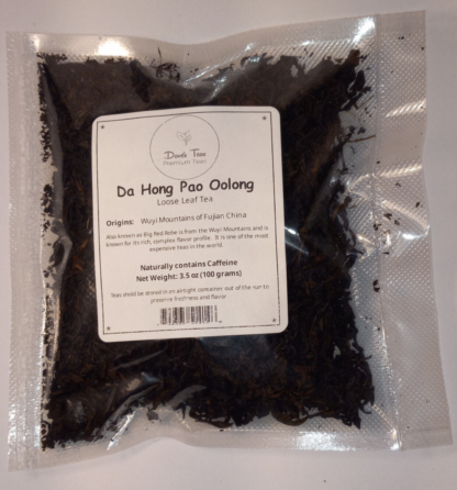 Da Hong Pao Premium Wuyi Mountains Loose Leaf Oolong Tea 3.5 ounces (100 grams) - Image 3